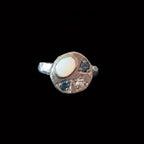 Palette Silver Ring | Opal, Sapphire & White Sapphire 1482-5